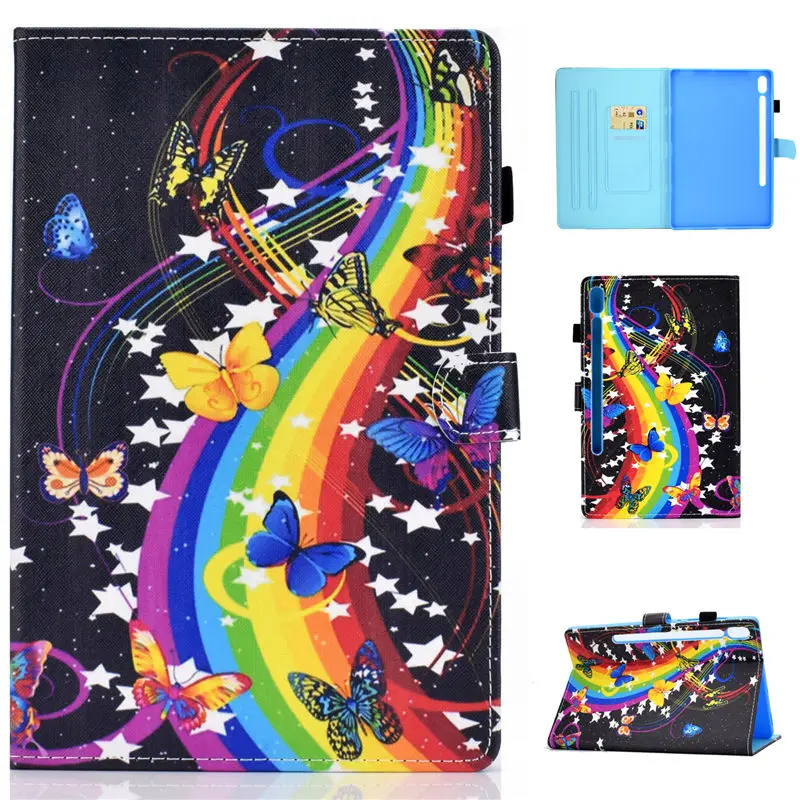 M056 Чехол для samsung Galaxy Tab S6 10,5 SM-T860 SM-T865 T860 10,", чехол для планшета с изображением обезьяны из мультфильма, чехол+ подарок - Цвет: M056