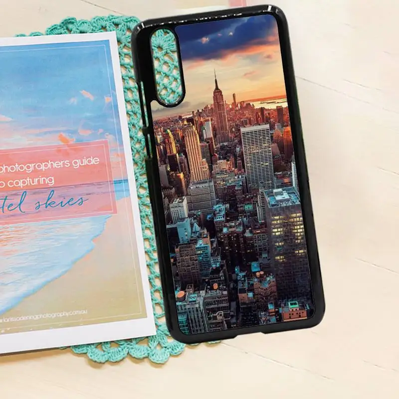

New York City Phone Case PC for iPhone 11 12 pro XS MAX 8 7 6 6S Plus X 5S SE 2020 XR