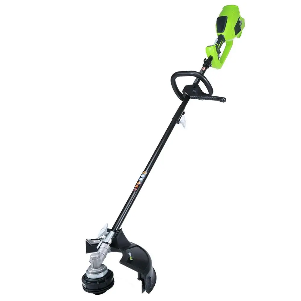NO BATTERY GreenWorks бесщеточный мотор 1200 Вт Мощный G-MAX 40V 14-дюймовый беспроводные триммер, 4Ah Батарея и Зарядное устройство входит в комплект - Цвет: NO BATTERY