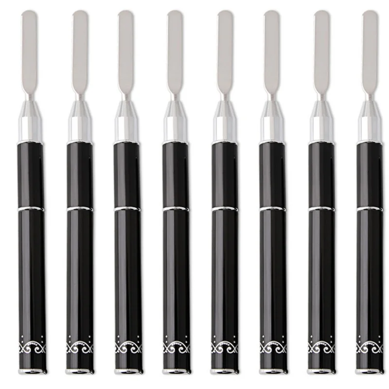 Двусторонняя кисточка для дизайна ногтей с цветами ручка полиуф гель шпатель