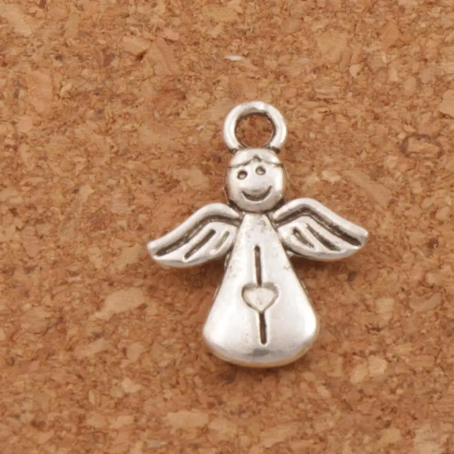 

Eros un Angel With Wings Charm Beads 17x13.1mm 200PCS Zinc Alloy Pendants Jewelry DIY L197