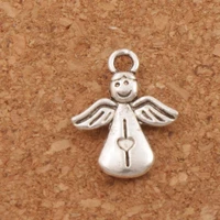 eros un angel with wings charm beads 17x13 1mm 200pcs zinc alloy pendants jewelry diy l197