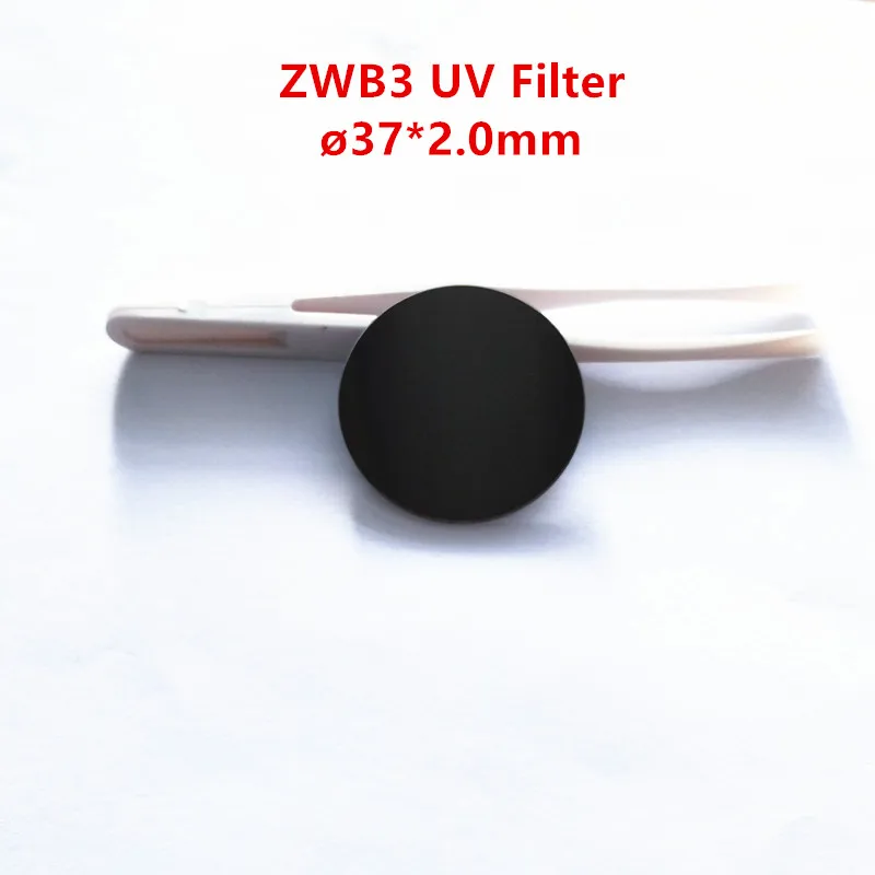 УФ фильтр 37*2 0 мм 253 7 254nm ZWB3 UG5 U 330 ультрафиолетового Стекло Видимый светильник