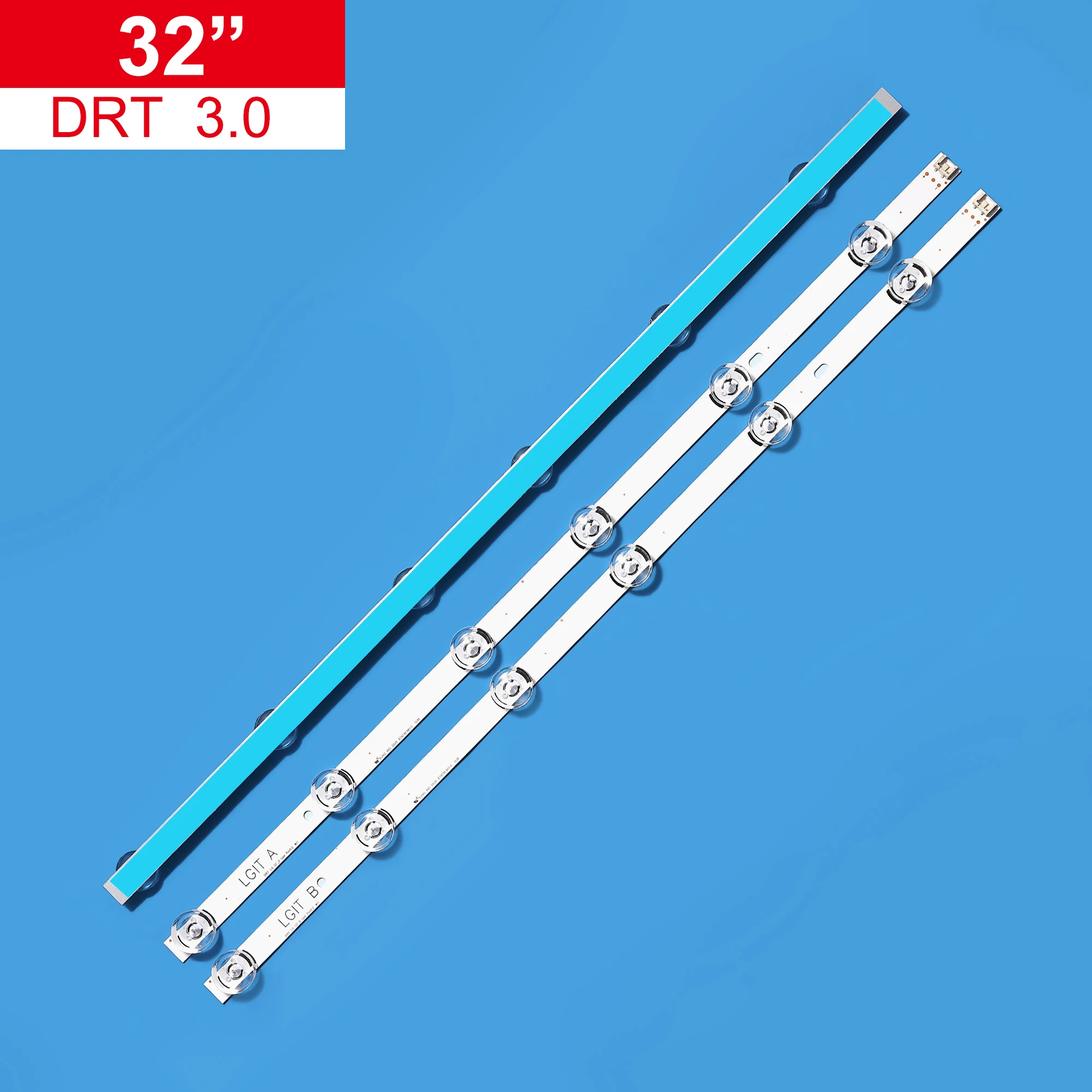 Новинка 3 шт. * 6 светодиодный 590 мм фонарь с подсветкой Совместимость для LG 32LB561V UOT A