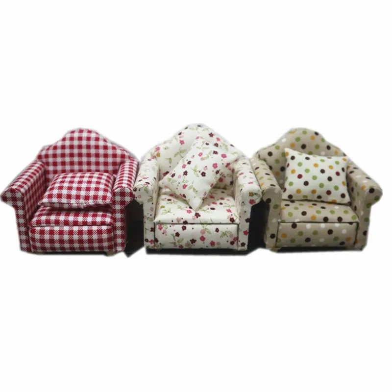 

1:12, кукольный домик мини-диван-lati ob11