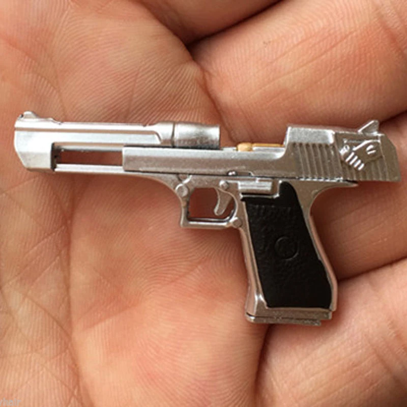 

1:6 scale soldier figure gun command desert eagle pistol handgun weapon model fit for 1/6 12" action figure