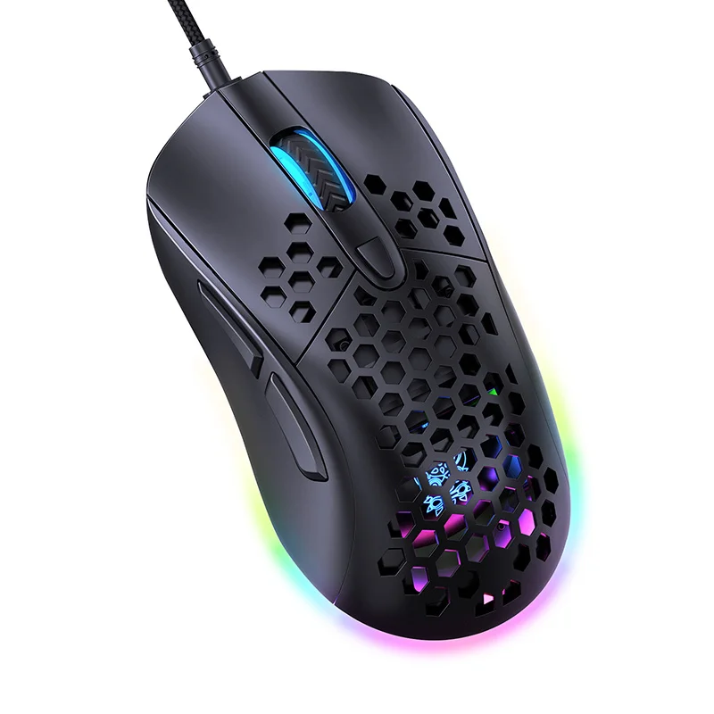 

E-sports Game Mouse 7200DPI Adjustable Wired Optical LED Computer Mice USB Cable Silent Mouse Computer Eat Chicken Glowing Mouse