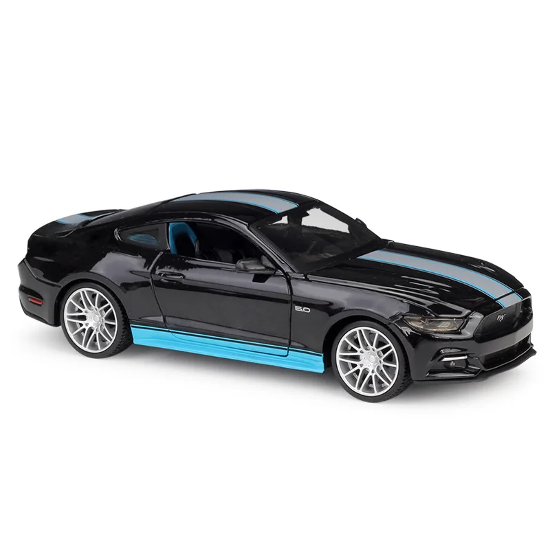

1:24 2015 Ford Mustang GT высокая моделирования DIY версия сплав Diecast Отступить модели автомобиля игрушки для коллекции