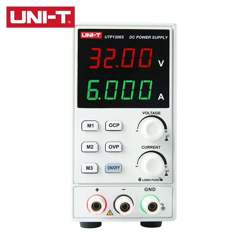 

UNI-T UTP1306S Single switching DC power supply 32V / 6A overcurrent / overvoltage / overtemperature protection