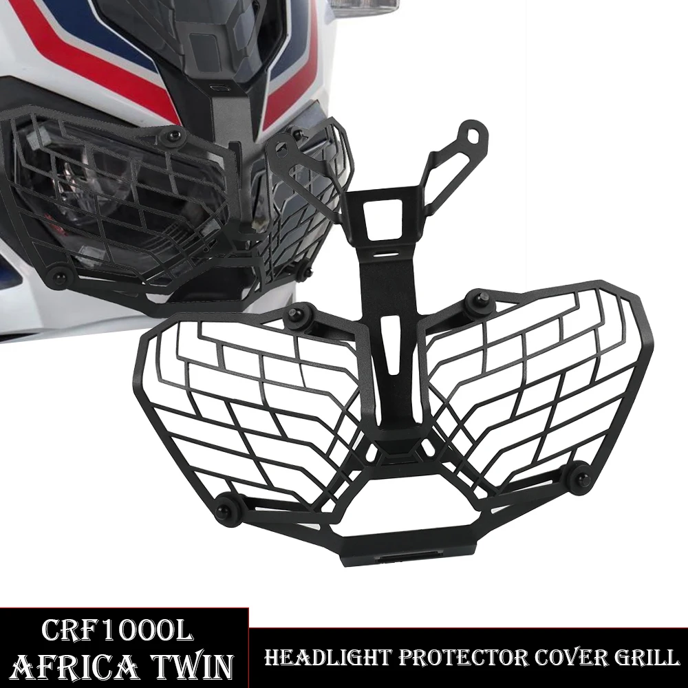 

For HONDA CRF1000L Africa Twin ADV Sports 2017-2021 2020 2019 Motorcycle Headlight Protector Grille Guard Lense Cover Protection