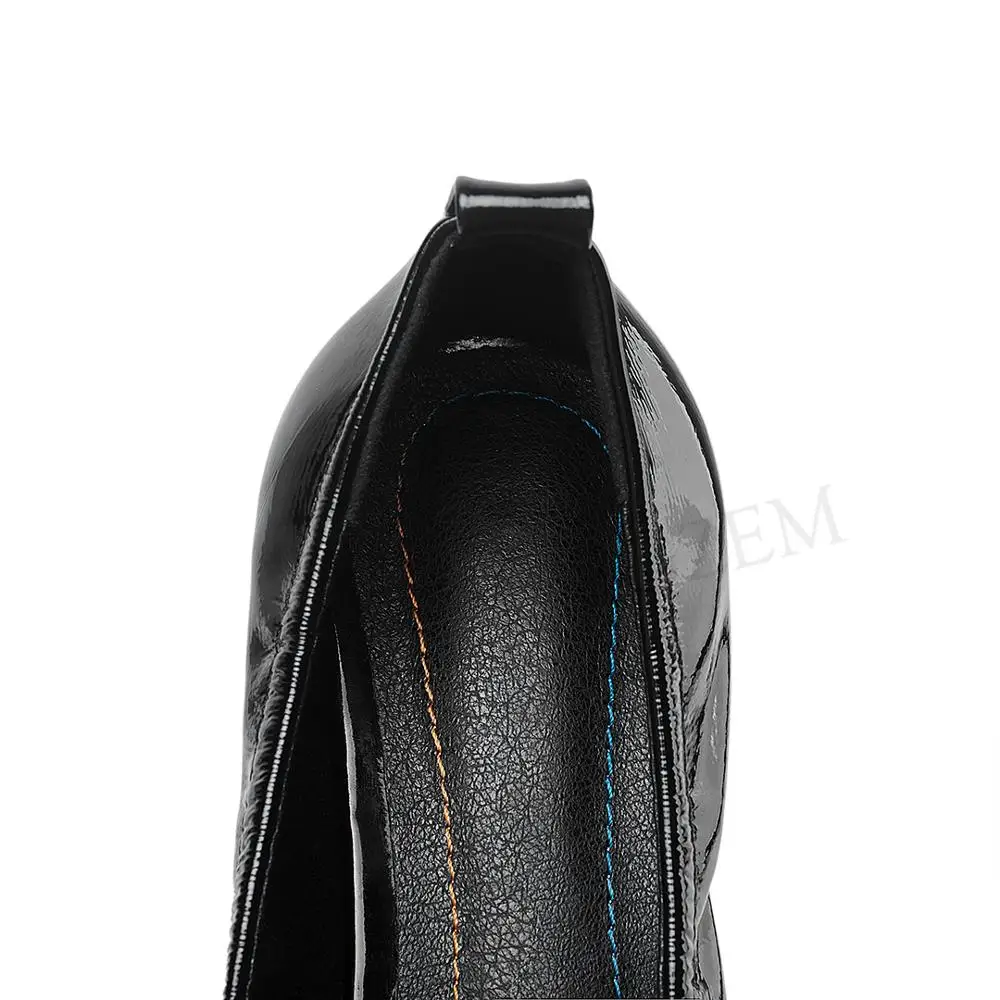 Туфли лодочки женские из лакированной натуральной кожи размеры 34 38 39 41|Женские