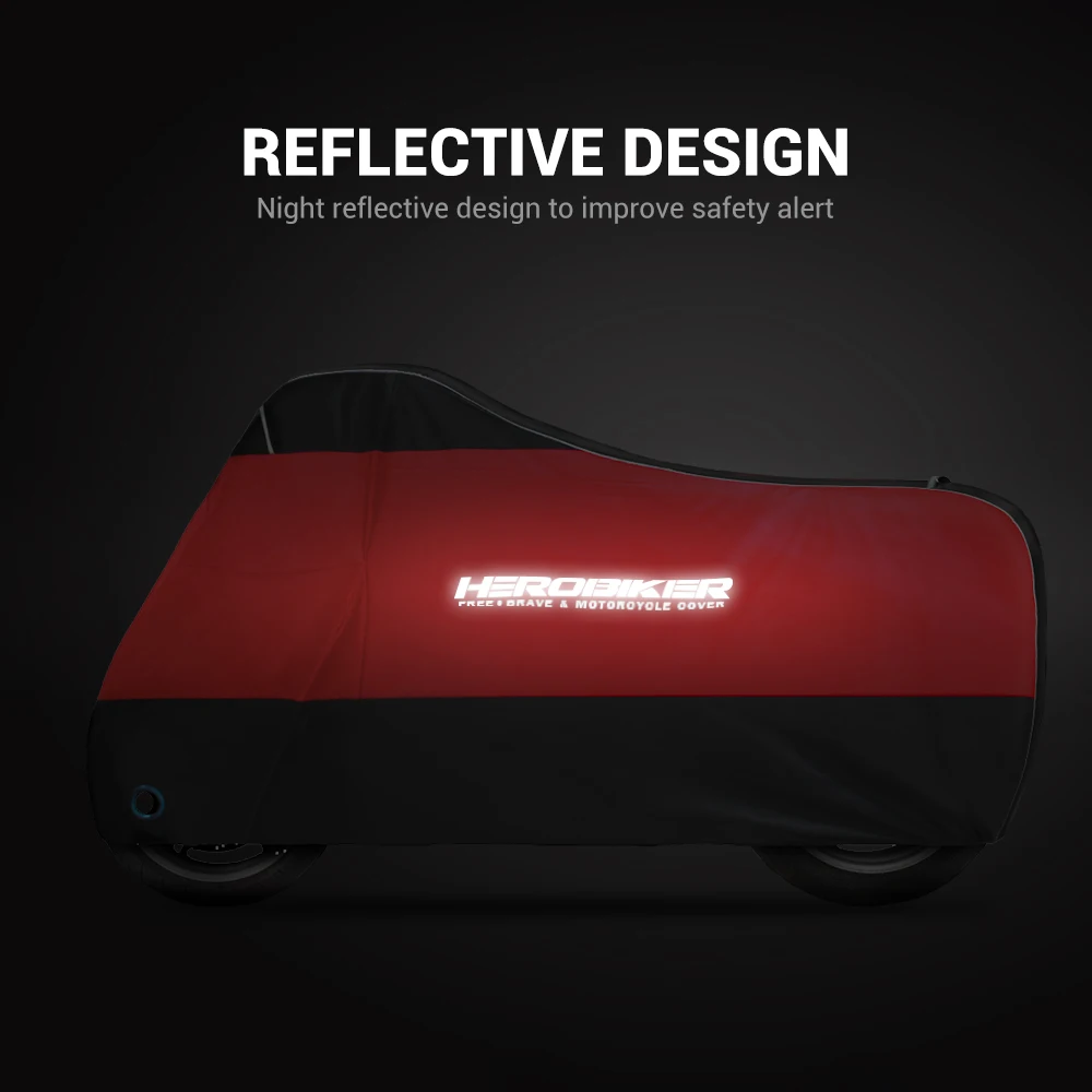 herobiker waterproof biker cover motorcycle cover motorbike moto scooter cover uv protector dustproof motorcycle raincoat s 4xl free global shipping