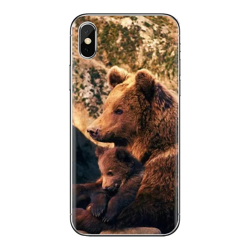 Для LG Spirit Motorola Moto X4 E4 E5 G5 G5S G6 Z Z2 Z3 G2 G3 C Play Plus Mini Mama Bear с медвежонками обои