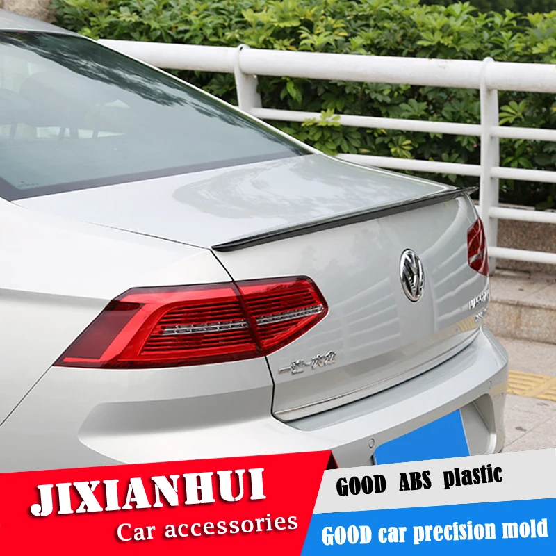 Спойлер для Passat B8 2017 2018 Volkswagen спойлер из АБС пластика цветное заднее крыло