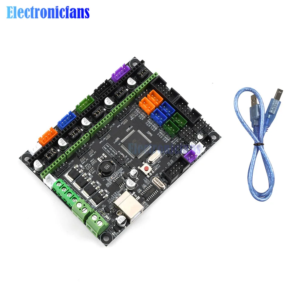 Материнская плата MKS GEN L V1.0 управления для 3D принтера совместимая с Ramps1.4/Mega2560 R3