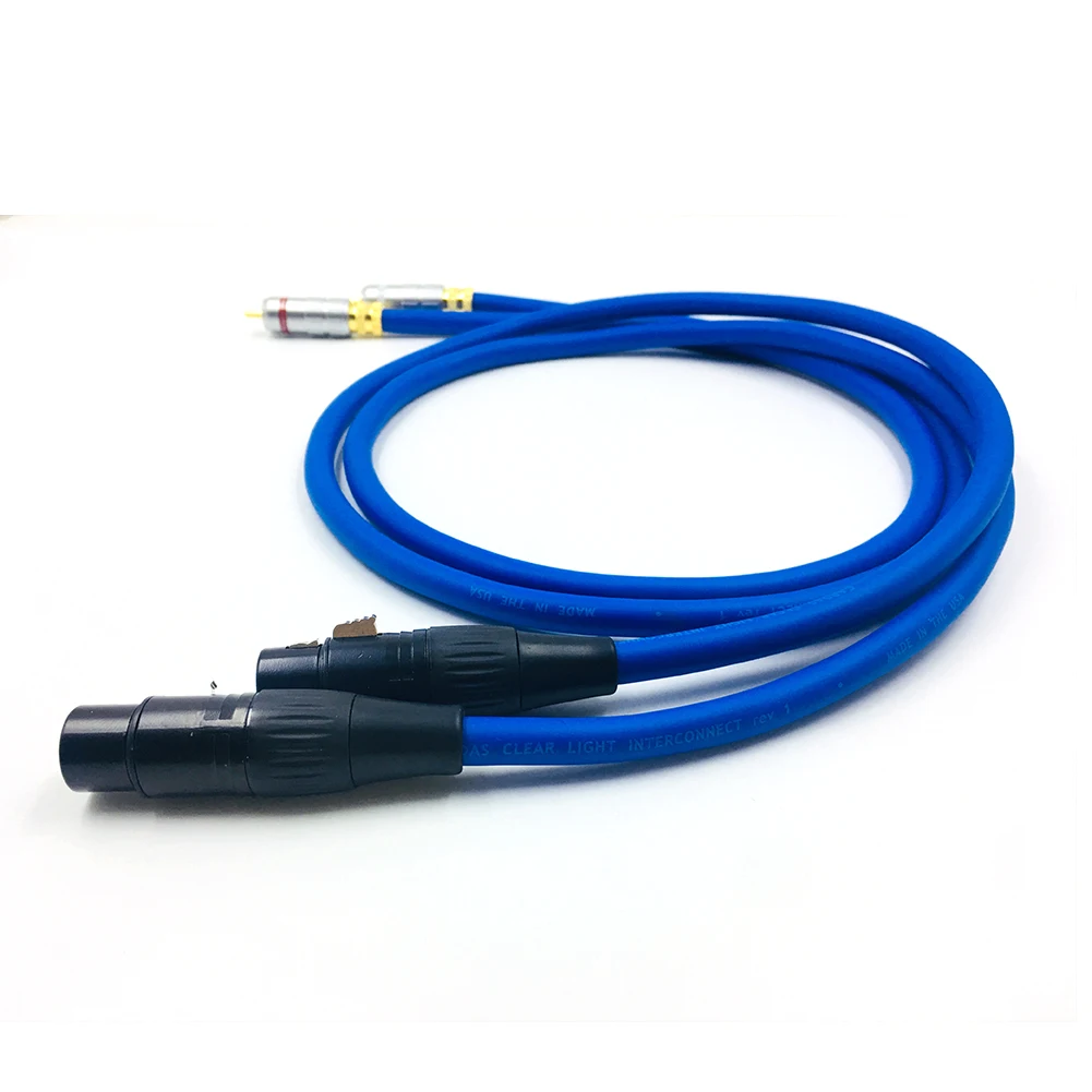 Hifi аудио XLR штекер RCA Мужской кабель двойной 3 Pin | Электроника