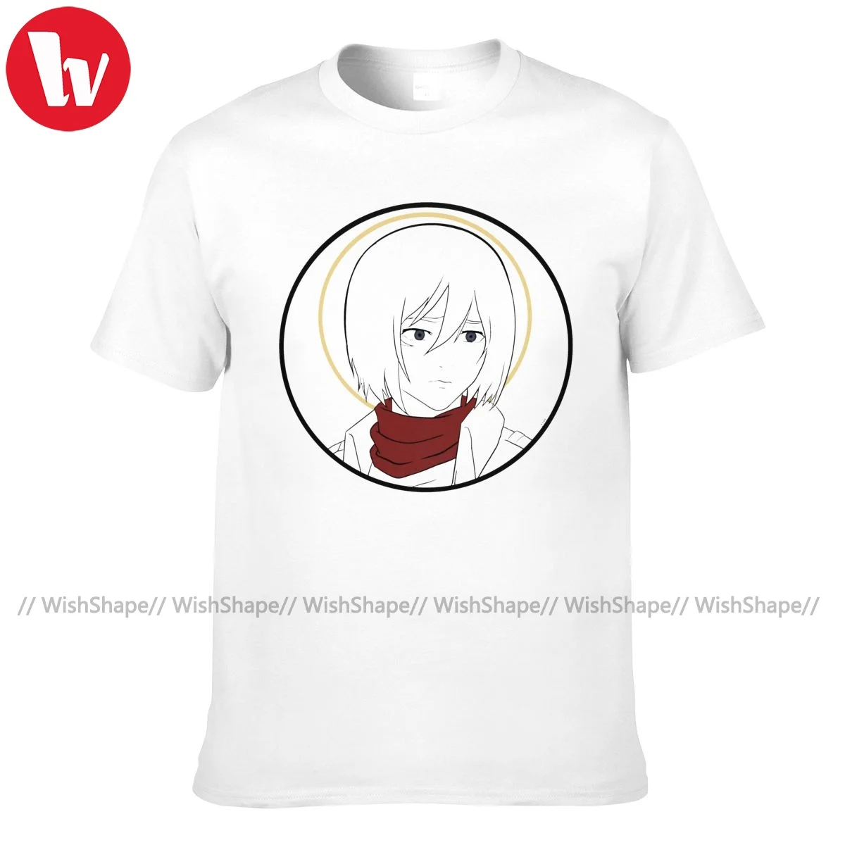 Mikasa T Shirt Cute 100 Percent Cotton Streetwear T-Shirt Short Sleeve Print Tee Shirt 5xl Mens