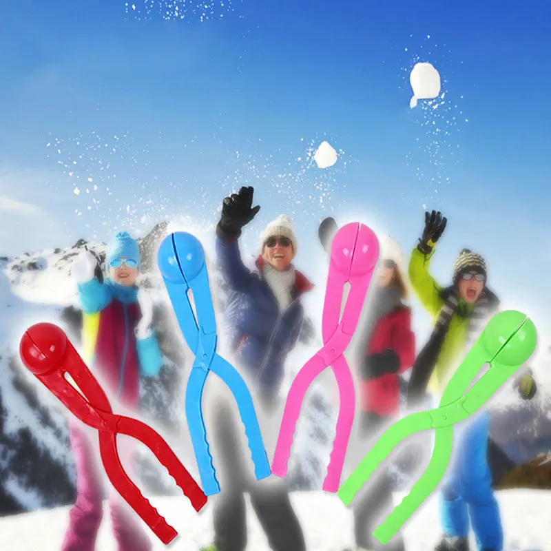 Детский Снежный мяч клип пусковое устройство снежный шар инструмент ложка