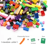 moc diy building blocks brick classic bulk sets compatible assembles particles children creative enlighten toys with gift 500pcs
