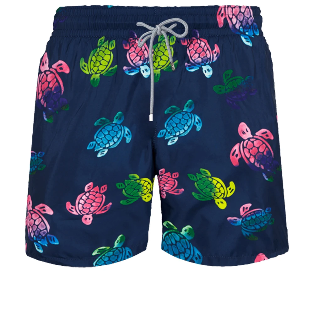 Vilebre MEN SWIMWEAR HERRINGBONES TURTLES Newest Summer Casual Shorts Men Fashion Style Mens Shorts bermuda beach Shorts quin575
