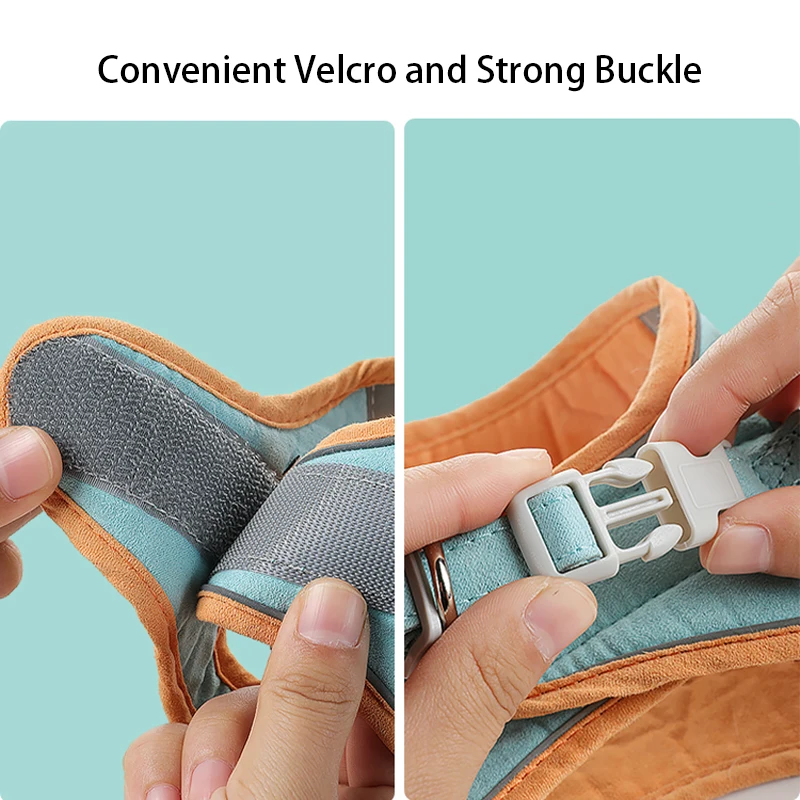 Шлейка для кошек с поводком ходьбы регулируемые шлейки маленьких и средних собак