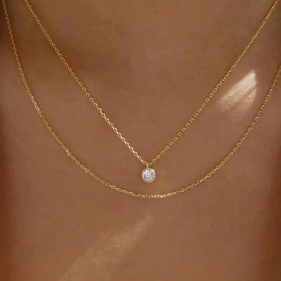 2021 модные элегантные ювелирные изделия Круглые кристаллы того цвета необычное