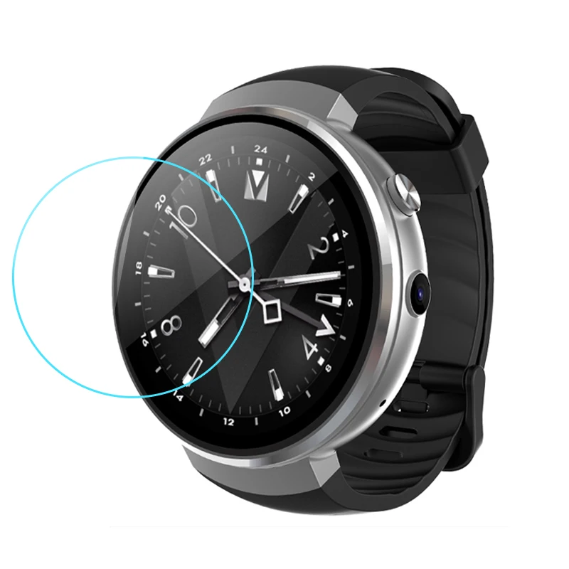 Закаленное защитное стекло Finow для смарт часов Lemfo LEM7 Z28 Защита экрана защита HD 3