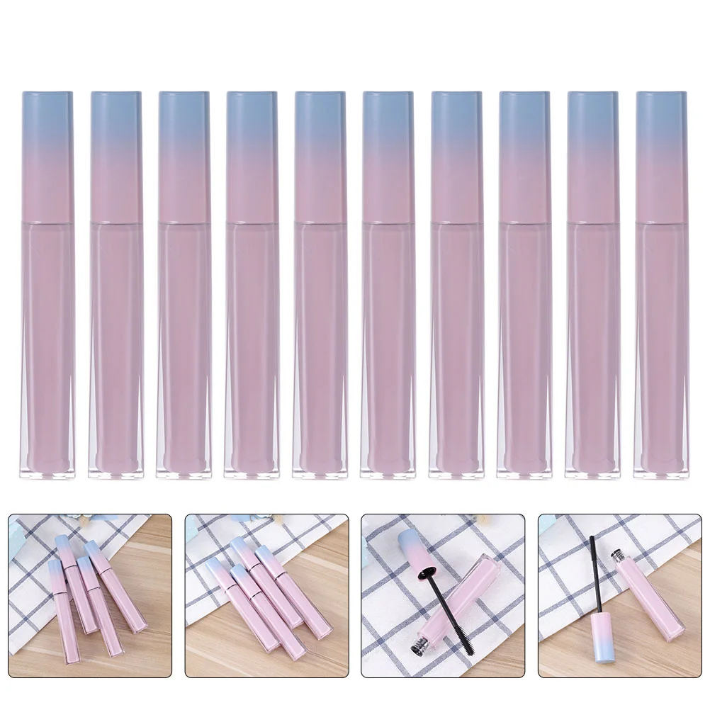 

10pcs Empty Eyelash Cream Tubes Mascara Tubes Mascara Refillable Containers