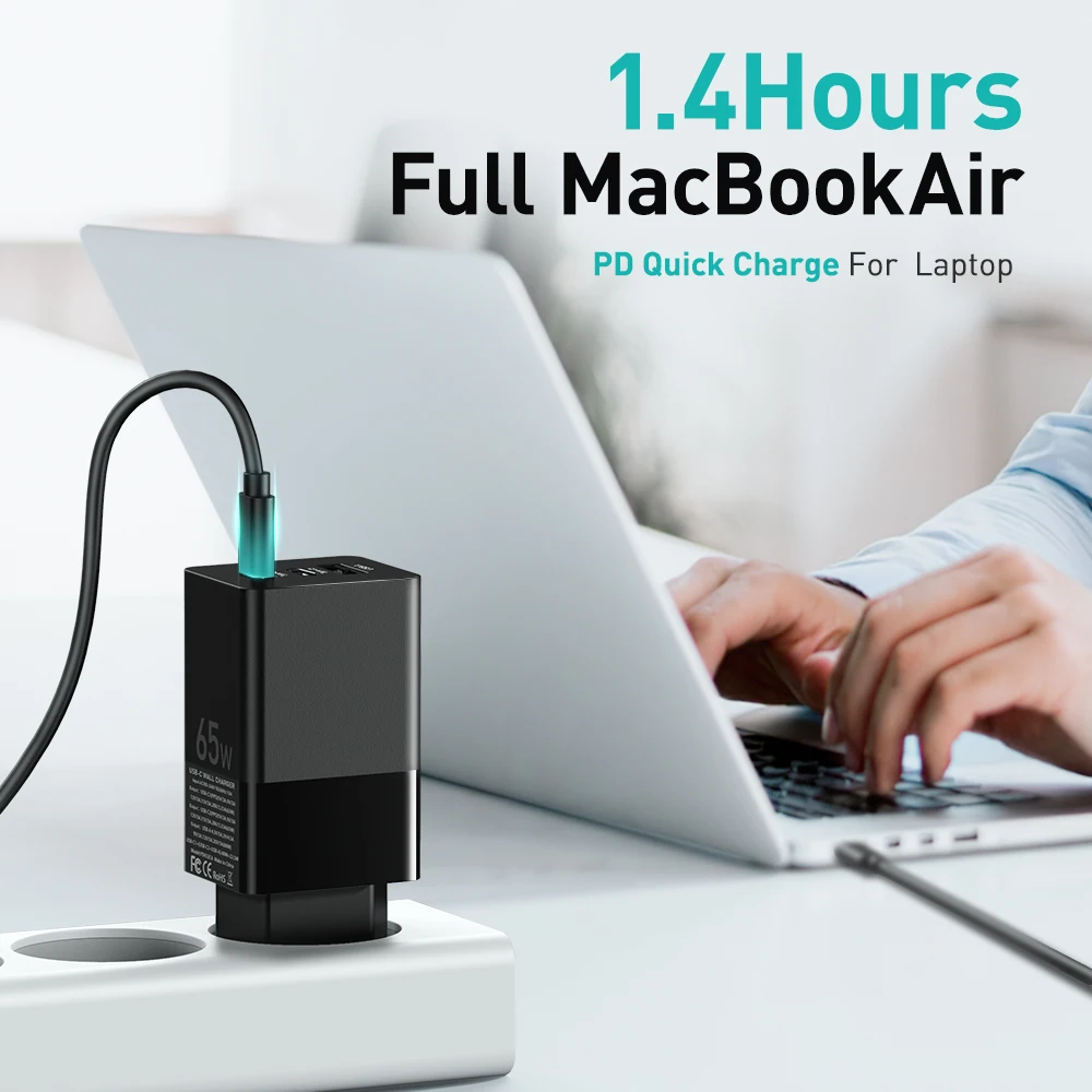 joyroom 65 вт ган зарядное устройств