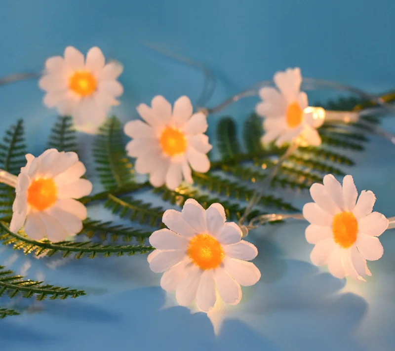 

LED Christmas string light decoration holiday coloured light battery box lamp string 1.2m 10led