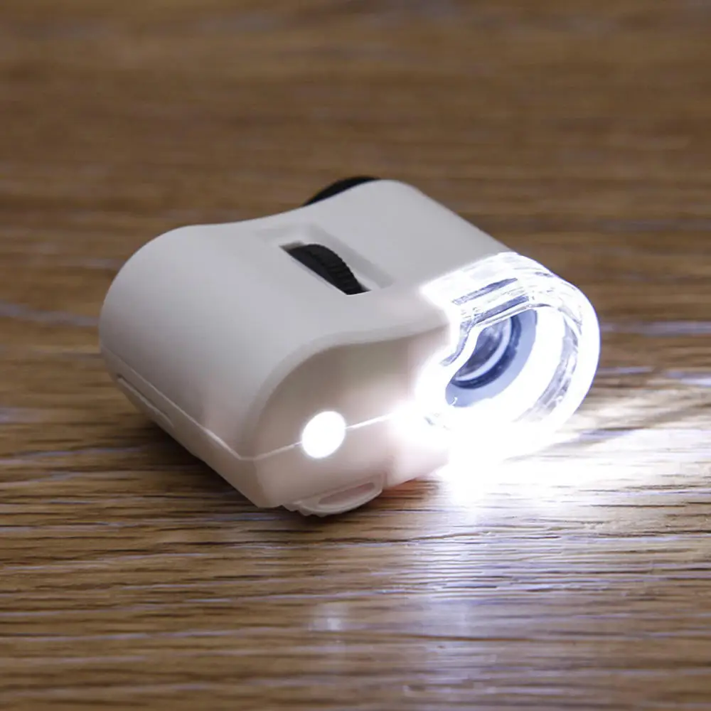 60X Φ микроскоп увеличительное стекло Универсальный светодиодный прибор