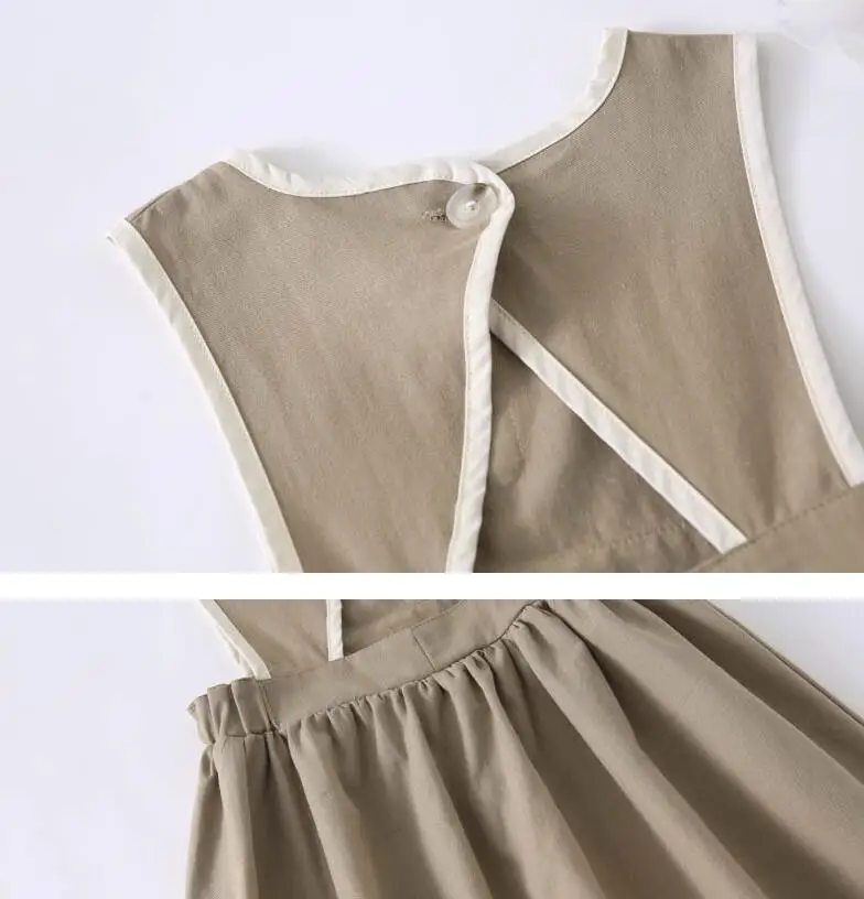 2020 Spring New Children Baby Cotton Vest Dresses Girls Princess Cute Clothes 5 pcs/lot Wholesale | Детская одежда и обувь