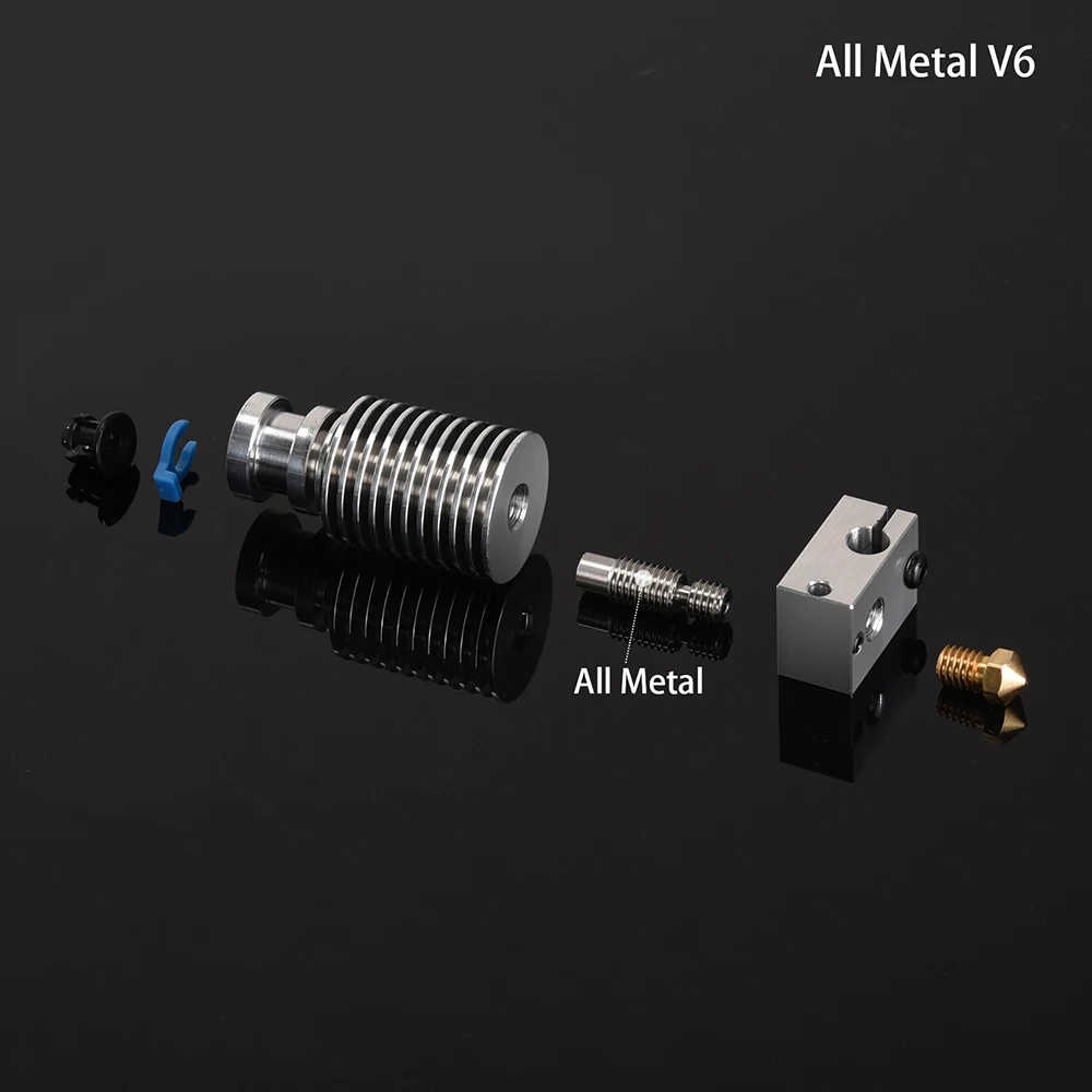 3d v6 hotend all metal hotend bowden extruder kit for e3d v6 hotend volcano cooling fan vs titan extruder 3d printer parts free global shipping