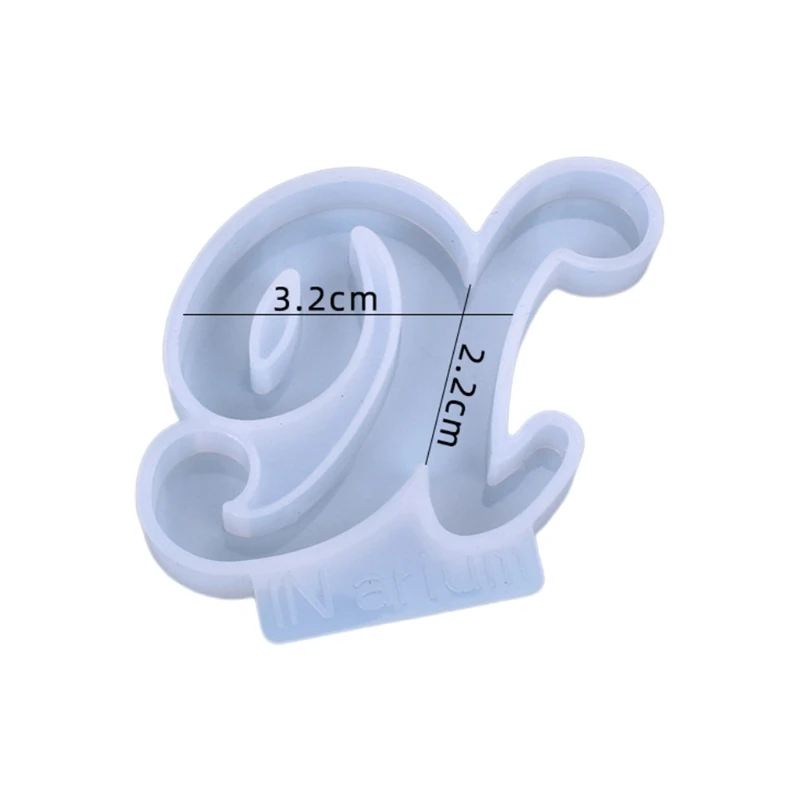 

Exquisite Epoxy Silicone Mold Letter A to Z Home Dormitory School Store Market DIY Crafts Making for Christmas Festival