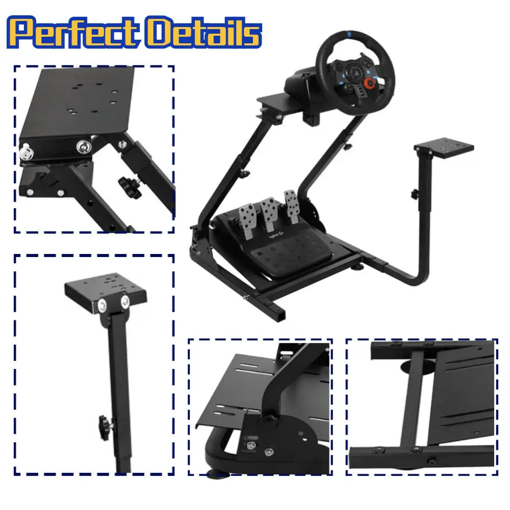 

Racing Simulator Steering Wheel Stand for LogitechG25 G27 G29 G920 Thrustmaster