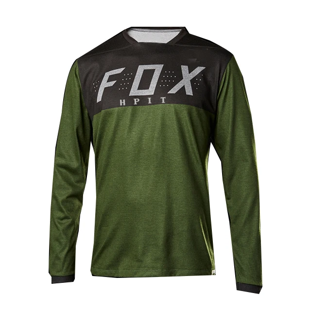 Мотоцикл горный велосипед team Горные Джерси MTB Offroad DH fxr велосипеда локомотива рубашка по пересеченной местности горный hpit Фокс Джерси - изображение