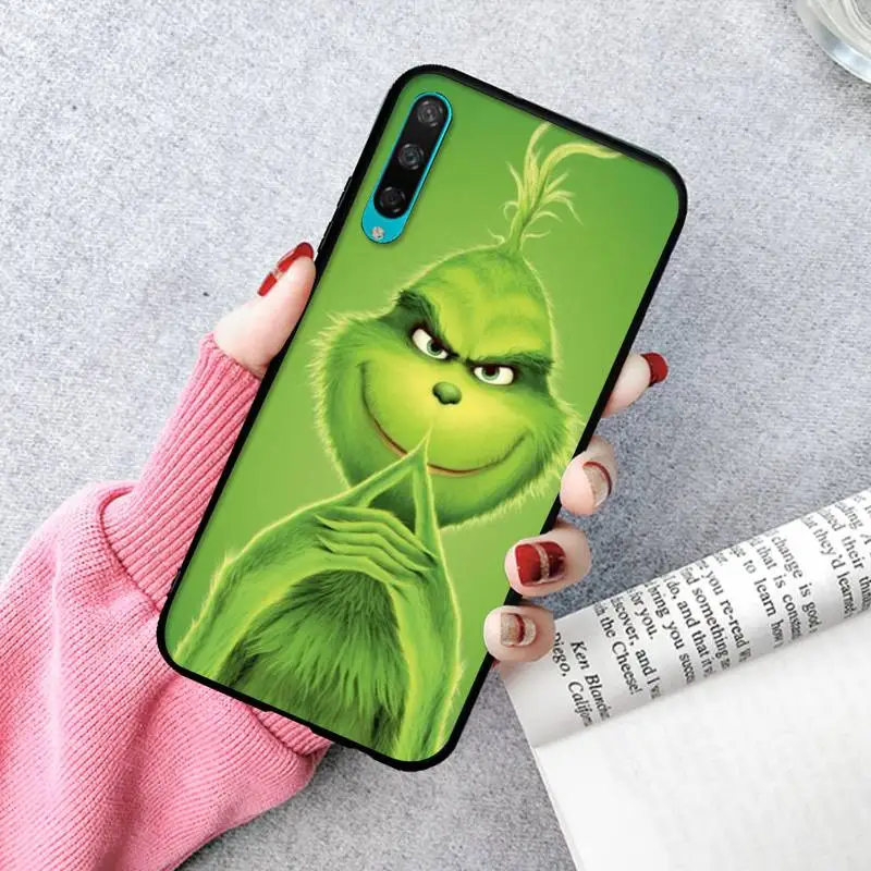 

ZFGHSHYQ How The Green Of Monster Grinchs Phone Case For Huawei P20 30 40 Pro Mate 20x 30 40 Pro Nova6 7 Honor 9X 10