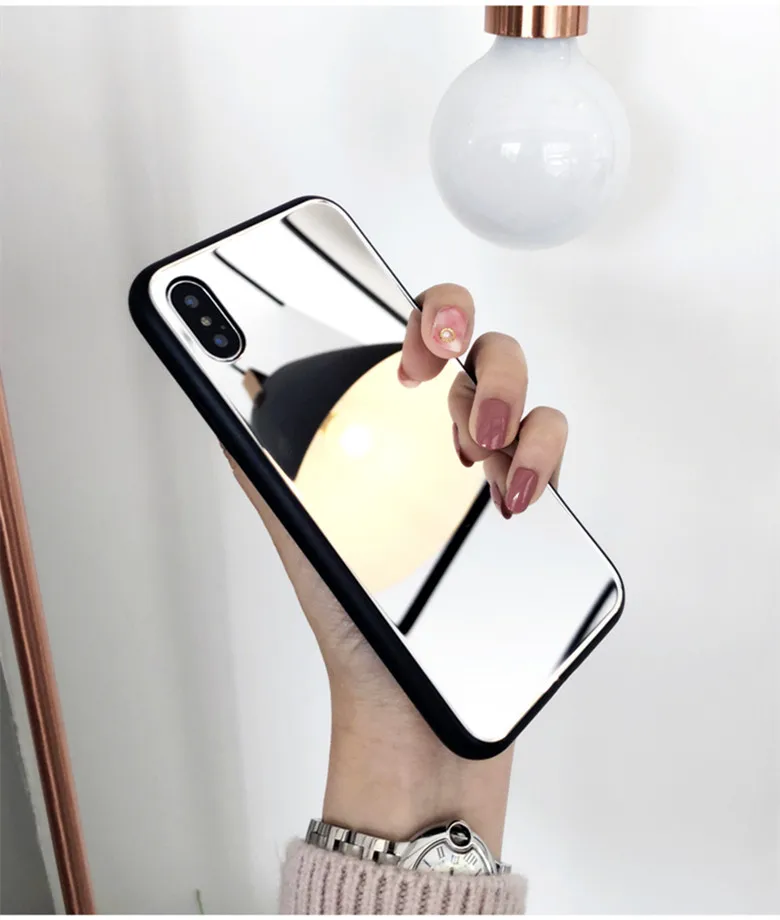 Ударопрочный чехол для телефона iPhone 11 Pro XS MAX XR 7 8 Plus X роскошный косметический