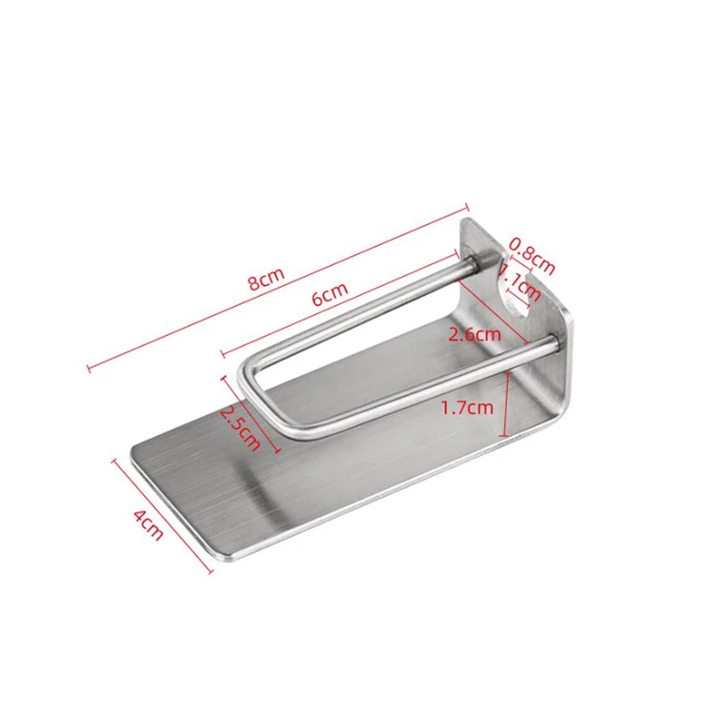 

Stainless Steel Wall Mounted Toothbrush Toothpaste Rack Bathroom Wall Hanging Comb Razor Holder Rack Bathroom Shelf