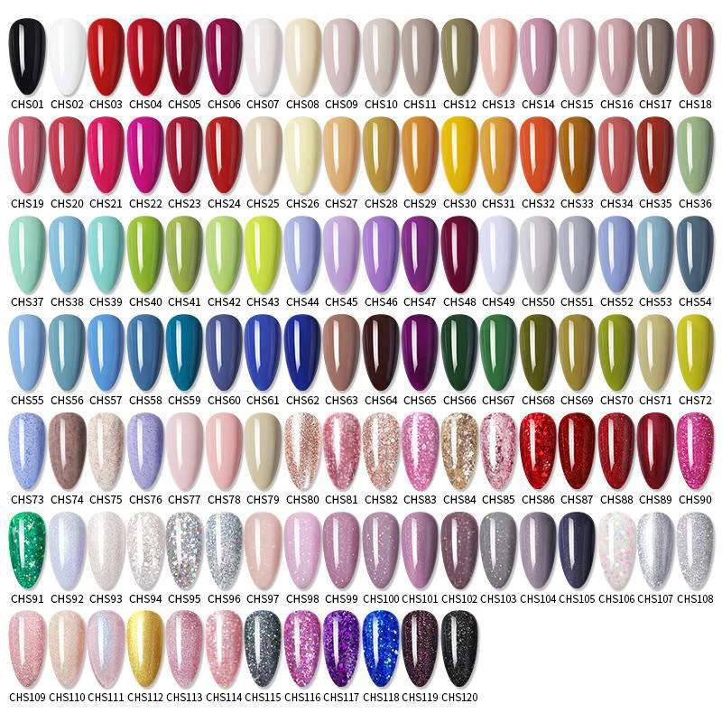 Гель-лак для ногтей Полупостоянный синий зеленый 120 цветов 10 мл | Красота и