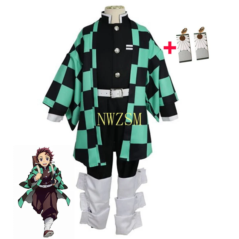 Kimetsu No Yaiba Demon Slayer Kids Cosplay Costume Halloween Carnival Gorgeous Funny Nezuko Wear |