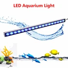 Светодиодная лампа для аквариума 108 ВТ, голубая подводная лампа нм, освещение для аквариумов, водонепроницаесветильник светодиодсветодиодный панель, лампы для аквариума