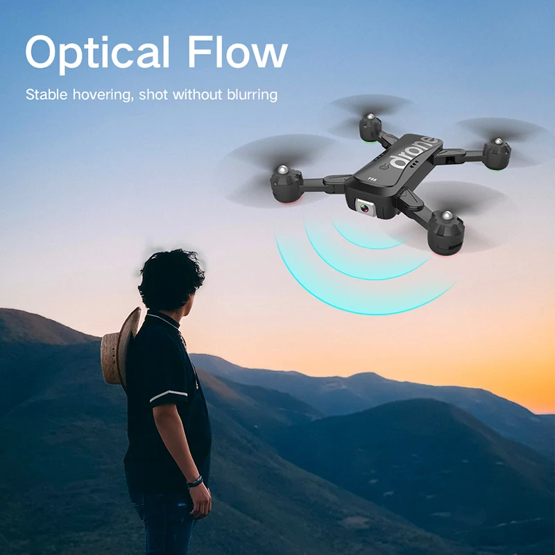 2019 Новый Дрон FPV RC Квадрокоптер 4k камера 1080 HD воздушный видео вертолет игрушки для