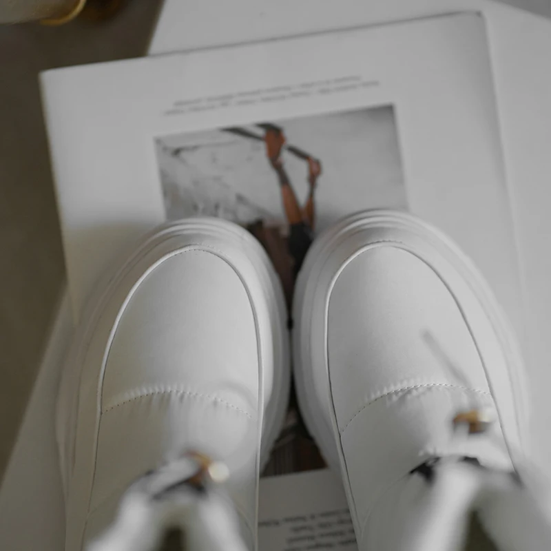 Зимние белые ботинки Женские модные ботильоны на платформе Армейские с