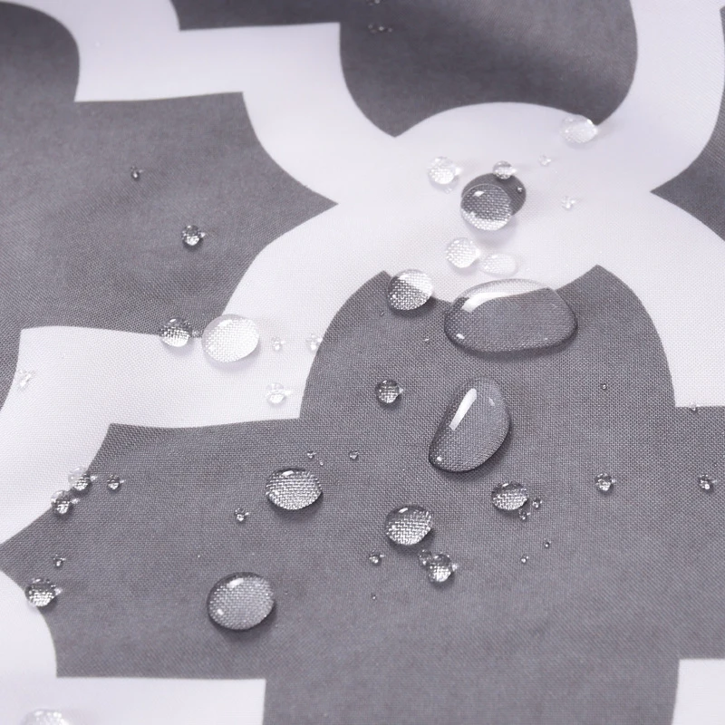 Водонепроницаемая Антистатическая занавеска для душа 100% полиэстер X см|Шторы