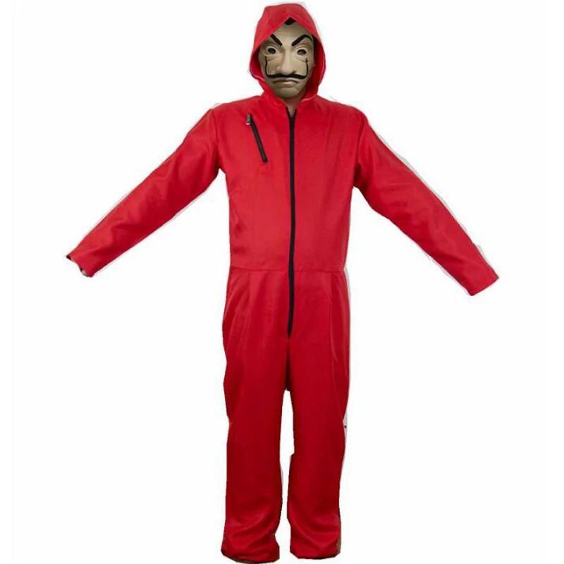 Сальвадор Дали маскарадный костюм по мотивам мультфильма деньги Heist House of Paper La Casa