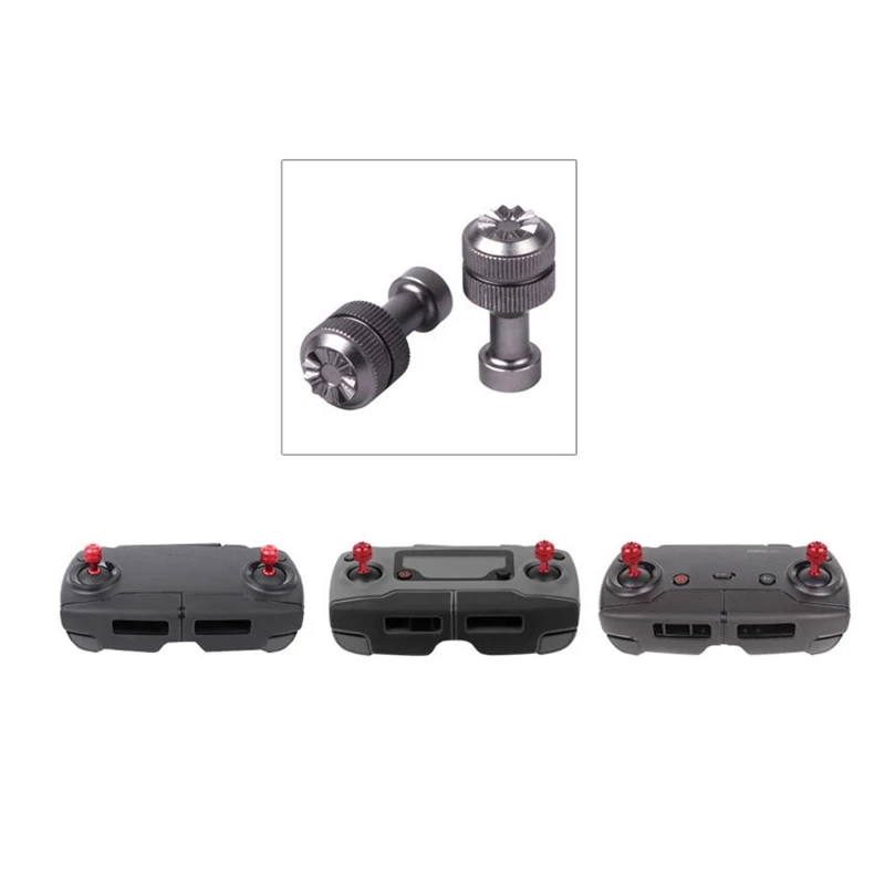 

2Pcs Metal Remote Controller Rocker Joystick for DJI Mavic Air 2/Mavic Mini Drone Remote Controller