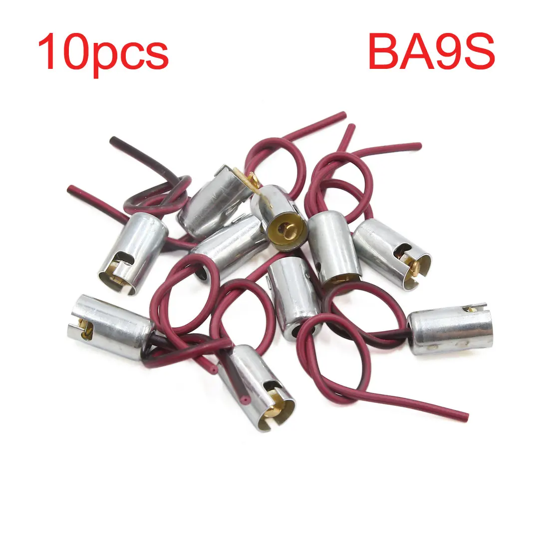 Uxcell 10 шт. BA9S светодиодный Автомобильный Дверной купольный панельный светильник с