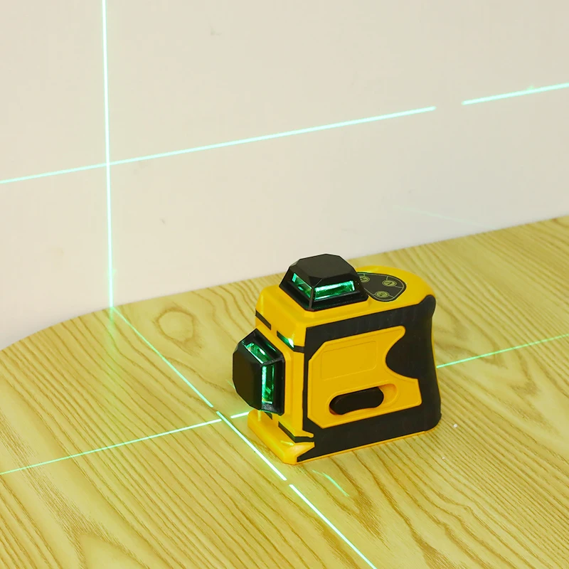Лазерный уровень 12 линий 3D самонивелирующийся 360 градусов горизонтальный и