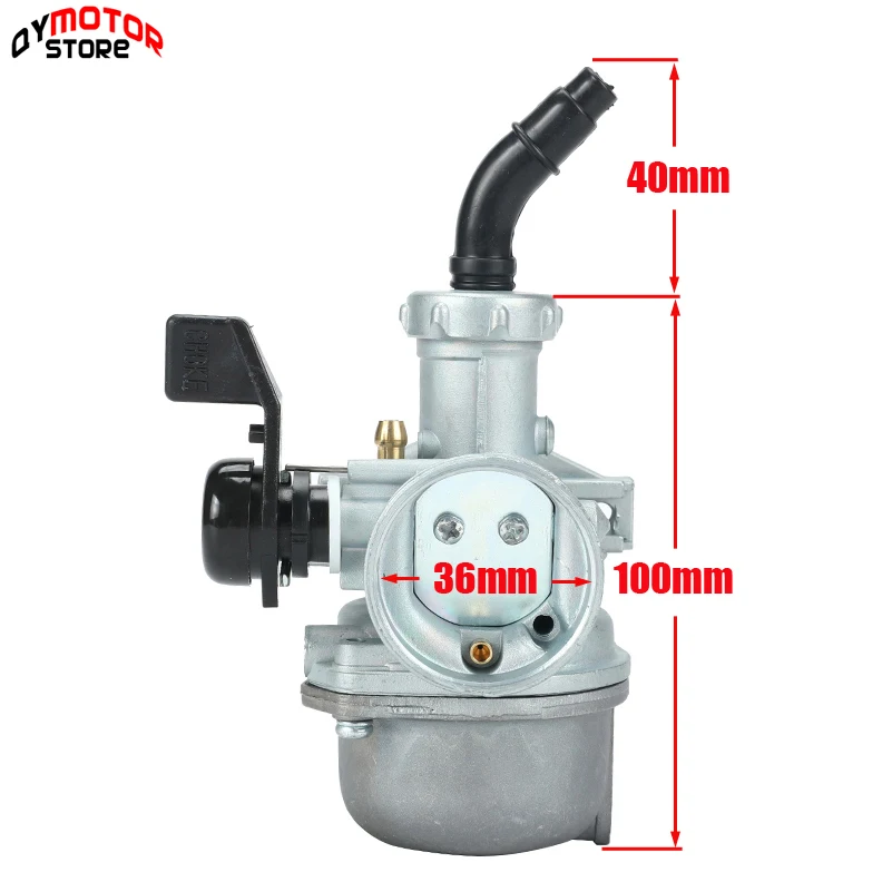 Карбюратор для мотоцикла PZ22 22 мм Keihin 125cc KAYO Apollo Bosuer xmotos Kandi грязевых/питбайков